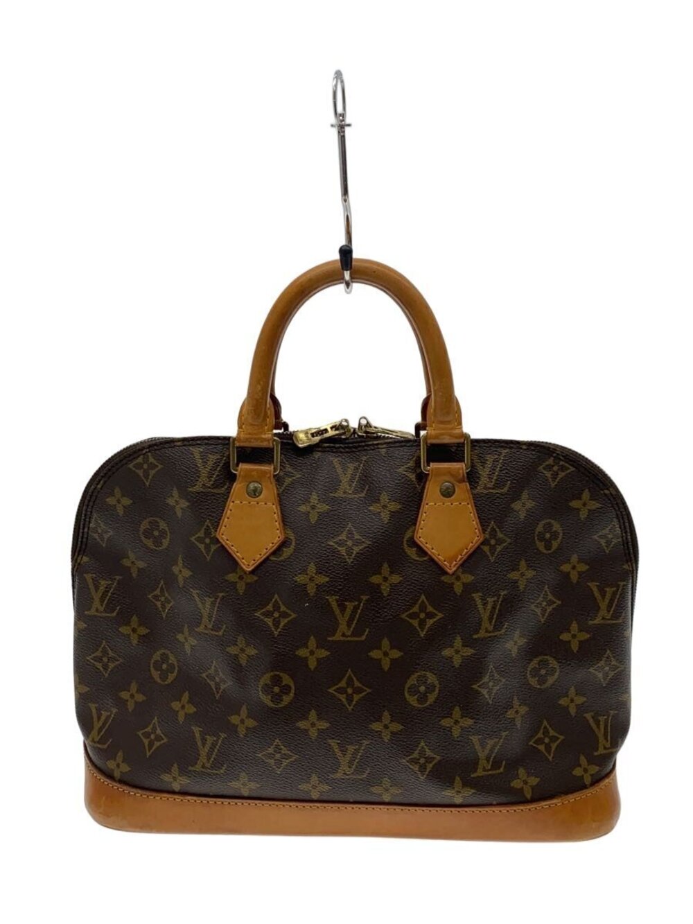 LOUIS VUITTON Alma Monogram Canvas Brown